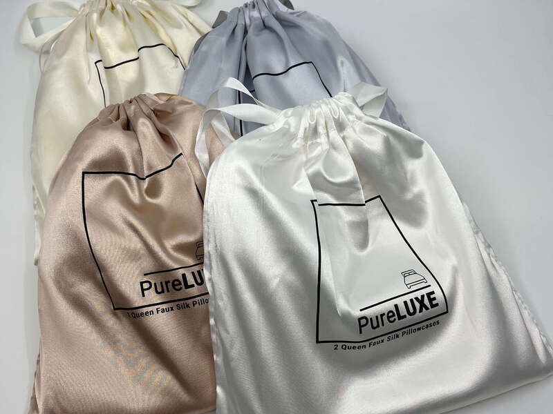 PureLuxe Satin Pillowcases